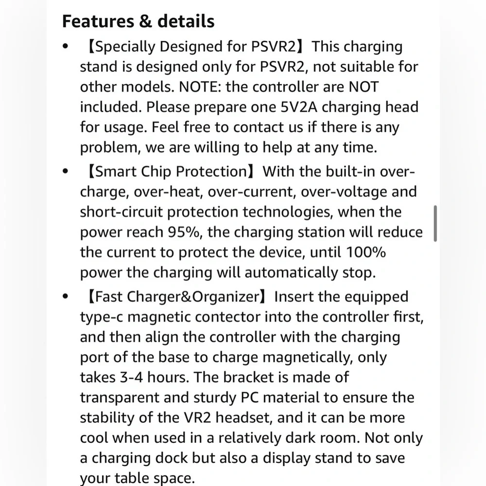Timovo P-S VR2 Charging Dock
